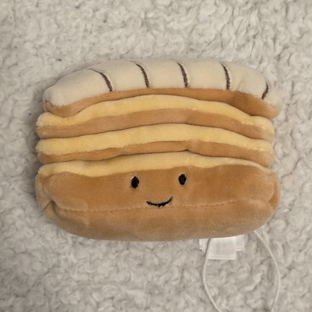 Jellycat Pretty Patisserie Mille Feuille - Retired NWOT Amuseables Pastry Plush